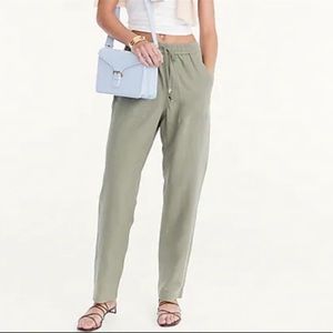 J Crew Seaside Linen Blend Pant Size XS